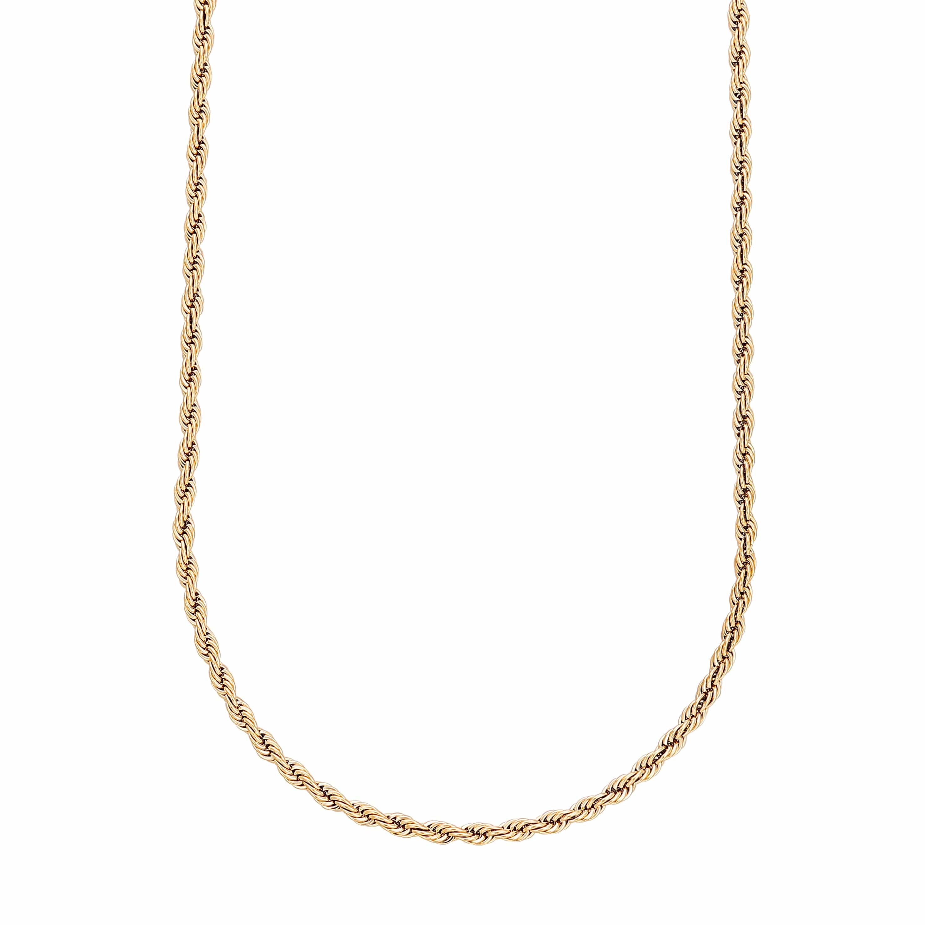 ACCIAIO 316L COLLANA ORO COLLANA CATENA TORCHON Ø 3mm