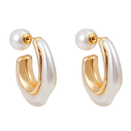 OTTONE ORECCHINI ORECCHINI MADREPERLA DESIGN
