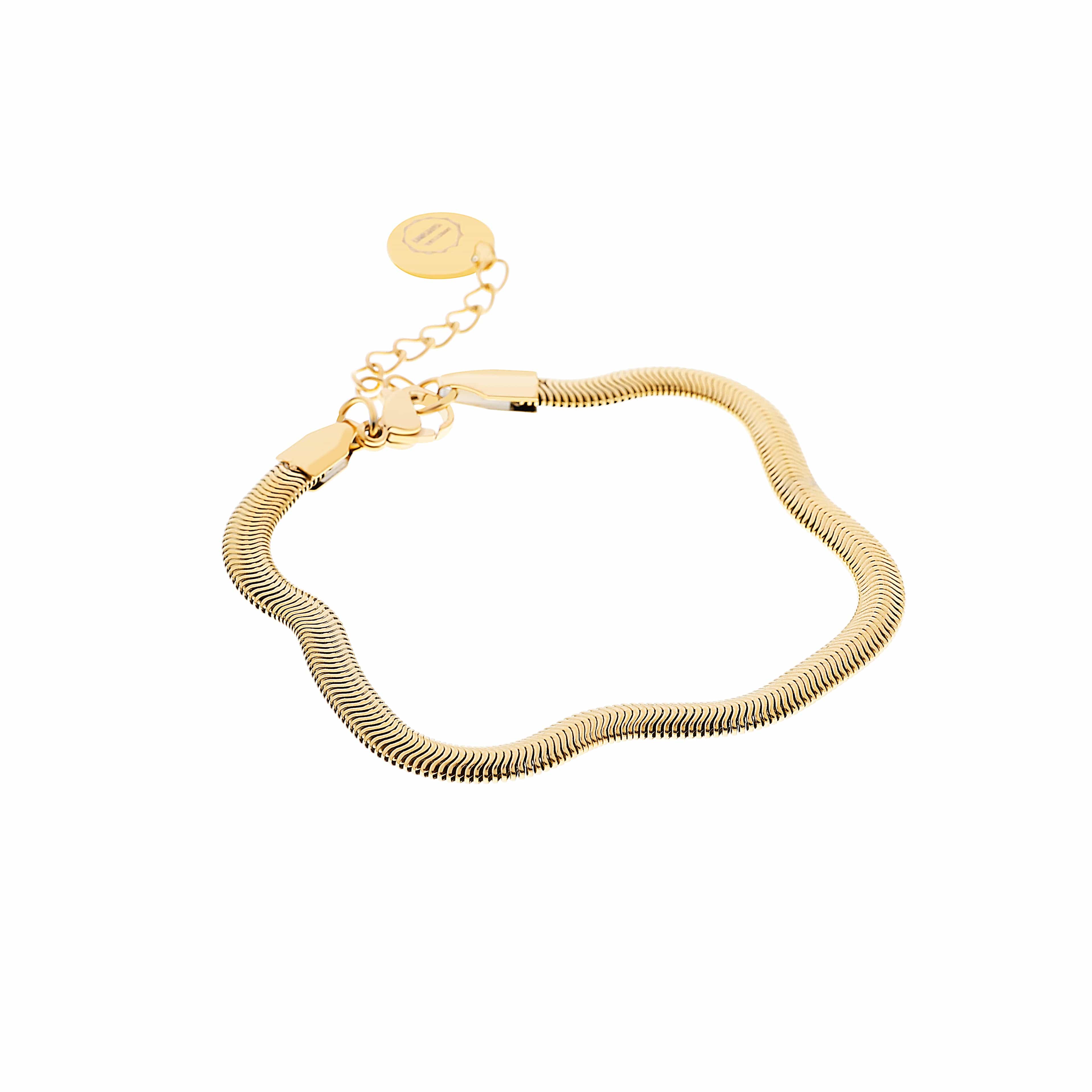 ACCIAIO 316L BRACCIALE SNAKE ROUND