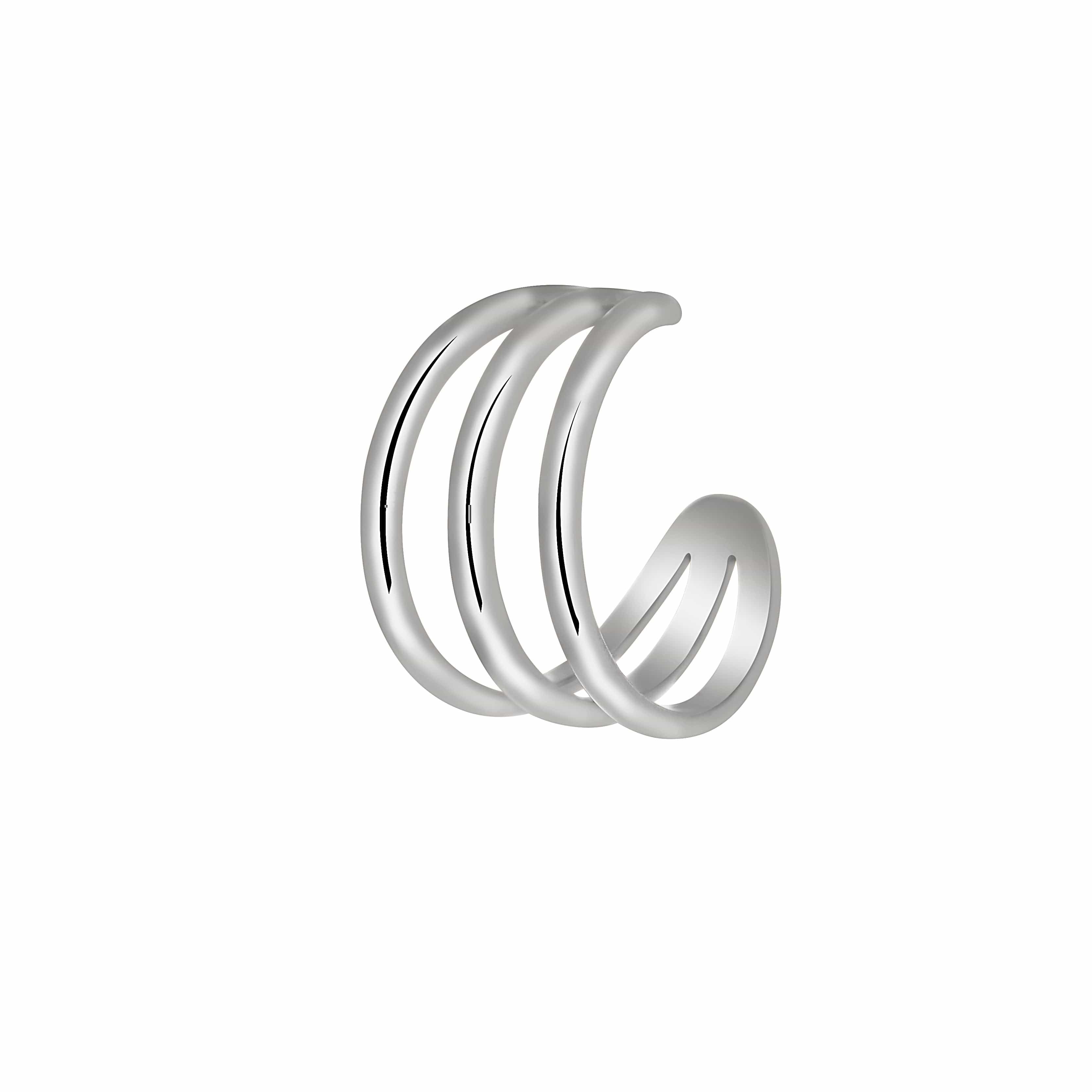 OTTONE EAR CUFF TRIPLO FINE