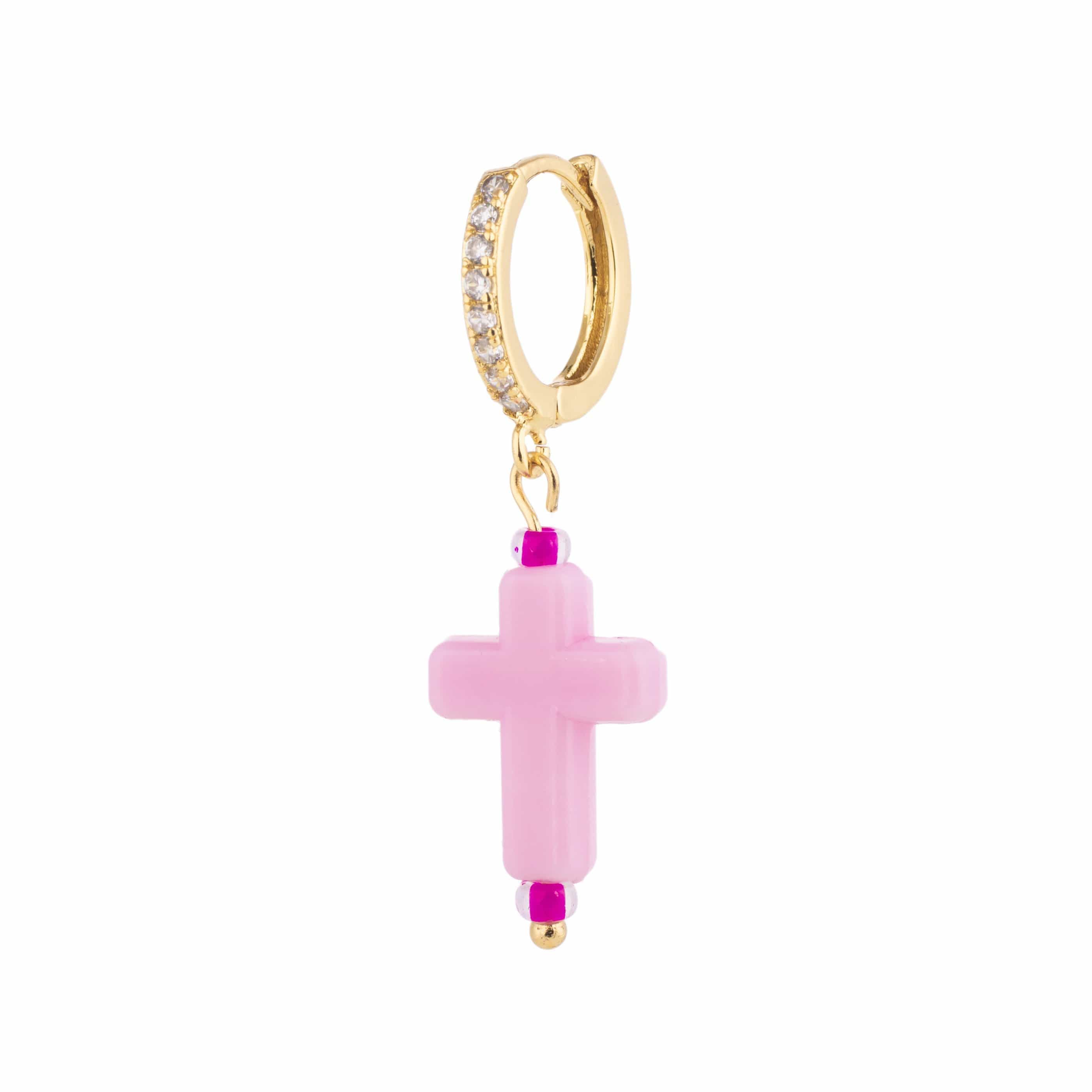 ORECCHINO CANDY CROSS.